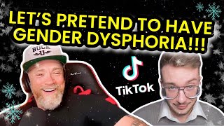 REACTION TIKTOKS ON GENDER DYSPHORIA [upl. by Llerrehc]