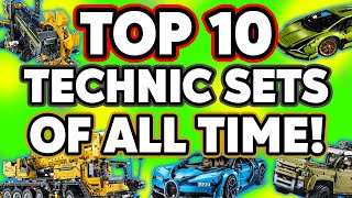 Top 10 Largest LEGO Technic Sets of ALL TIME [upl. by Janela]