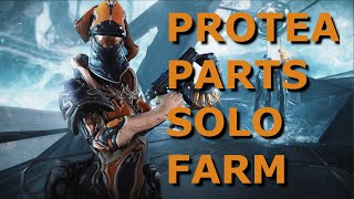 Warframe Solo Granum Void Protea Farm  Tips amp Drop Info In Description [upl. by Naitsirt]