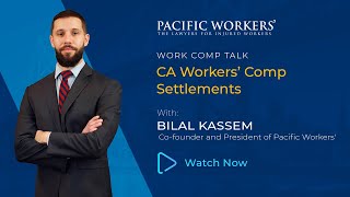 Workers Comp Settlements in CA [upl. by Josefa]