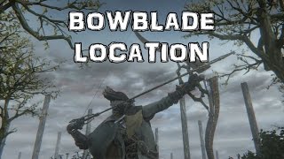 Bloodborne The Old Hunters DLC  Bowblade Bow Weapon Location [upl. by Mayne]