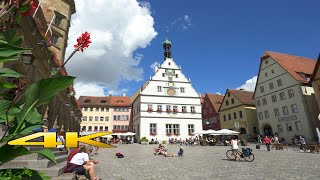 Rothenburg Ob Der Tauber 4K [upl. by Llabmik832]