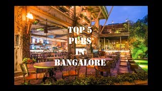 Top 5 Pubs in Bangalore  Best Pubs in Bangalore  Top Trending 5 [upl. by Oswin]