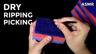 Ripping and picking new sponges ASMR [upl. by Lorant]