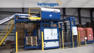 Palletizing  Automatic Palletizer machine VPM14 by Verbruggen  with Composite Manipulator [upl. by Afrika750]