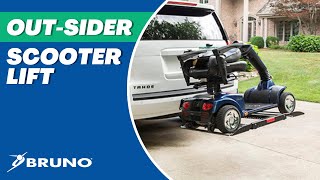 OutSider Scooter Lift  Bruno®  Made in USA  800 9970042 [upl. by Irrehc423]