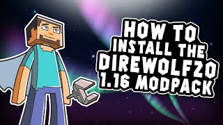 How to install 116 Direwolf20 Modpack  Install Optifine [upl. by Musser]