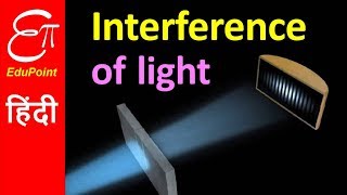 INTERFERENCE of Light  YOUNGS DOUBLE SLIT Experiment  explained in HINDI [upl. by Taam]