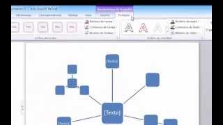 como hacer un mapa mental en word [upl. by Ociram466]