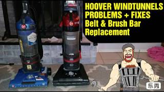 Hoover Windtunnel Vacuum Problems  Fixes [upl. by Eytteb]