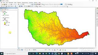 Watershed Delineation Using DEM Data Full  ArcGIS [upl. by Wong]