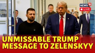 LIVE  Russia Ukraine War  Trumps First Reaction After Zelensky Speech At Munich  N18G [upl. by Brand]