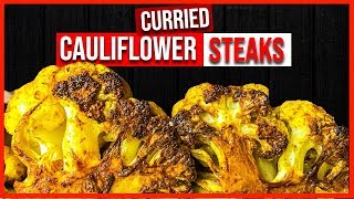 Curried Cauliflower  Roasted curried cauliflower [upl. by Ajam]