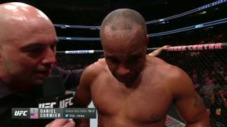 UFC 214 Daniel Cormier Octagon Interview [upl. by Artenal895]