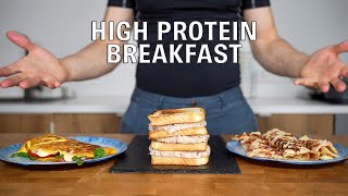 High Protein Breakfast Recipes Savory Edition [upl. by Tnerual]