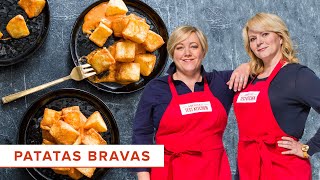 How to Make Super Crispy Patatas Bravas [upl. by Norrab]