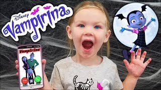 Calling Disney Juniors Vampirina OMG She Answers About New Full Episodes [upl. by Tonia]