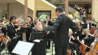 The Florida Orchestras Surprise Performance at International Plaza [upl. by Dnalyk]