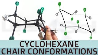 Cyclohexane Chair Conformation and Axial Equatorial Stability [upl. by Harilda369]