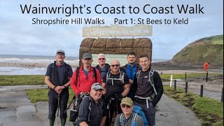 Wainwrights Coast To Coast Part 1  Shropshire Hill Walks [upl. by Spanjian]