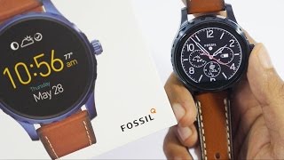 Fossil Q Marshal Smartwatch Unboxing amp Overview [upl. by Ereveneug]