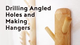 Make Hangers and Drill Angled Holes [upl. by Gunthar948]