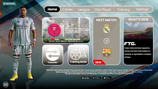 FTS 25 Mobile™ APK OBB DATA Latest Winter Transfer updated  FIFPro Release Insane 4K Graphics [upl. by Hcurob]