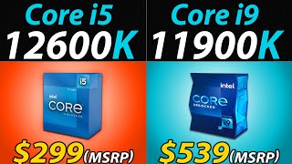 i512600K vs i911900K  How Much Performance Difference [upl. by Onafets386]