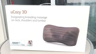 Osim uCozy 3D Shoulder Massager I Unboxing I Neck Shoulders amp Lumbar Massager Unboxing I Osim Unbox [upl. by River]