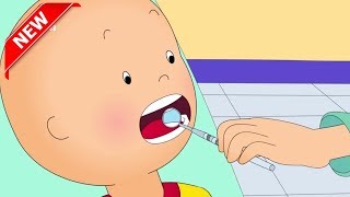 LIVE  Caillou en Français Caillou chez le dentiste  dessin animé en entier LIVE [upl. by Adnauqaj]