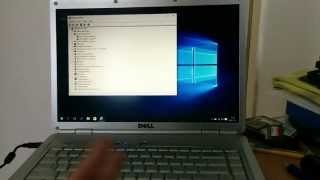 How To Setup Windows 10 on a Dell Inspiron 1525 [upl. by Kellyn106]