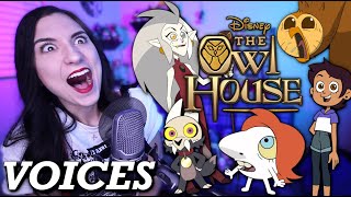 🦉 23 The Owl House VOICE IMPRESSIONS 🎙️ [upl. by Madonna]