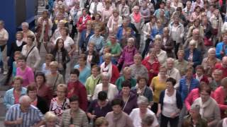 Flashmob Centraal station Antwerpen [upl. by Anselme]