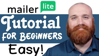 Mailerlite Tutorial For Beginners  How To Use Mailerlite [upl. by Galatea]