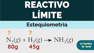 Reactivo Límite explicaciones y ejercicios resueltos [upl. by Nader]