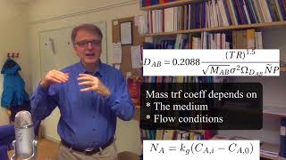 Diffusivity versus Mass transfer coefficients [upl. by Brigham980]