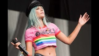 Halsey  Gasoline Live at Glastonbury 2017 [upl. by Enavi178]