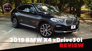 2019 BMW X4 xDrive30i Test Drive and Review [upl. by Shir]