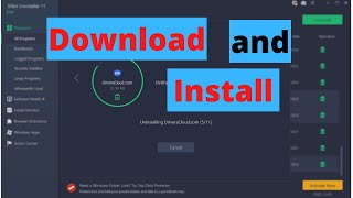 How to Download and Install iobit Uninstaller 13 FREE [upl. by Annia]