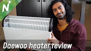 Daewoo convection heater review  electric heating comparison [upl. by Polak]