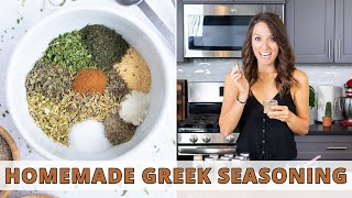 Homemade Greek Seasoning  Quick amp Easy Recipe [upl. by Zoe]