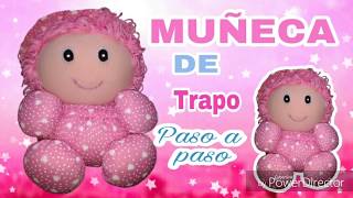 MUÑECA DE TRAPO Paso a paso [upl. by Laram]