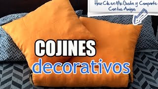 COJINES DECORATIVOS HECHOS A MANO [upl. by Elita678]