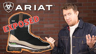 ARIAT WORKHOG Review CUT IN HALF The Best Ariat Work Boot [upl. by Lorrimor]