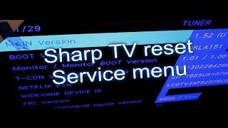 3 ways to reset TVs Sharp TV fix review [upl. by Constancy]