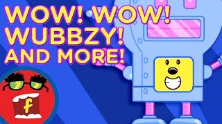 Robot Dance AND MORE  Fredbot Childrens Cartoon Wow Wow Wubbzy [upl. by Allbee]