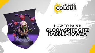 How To Paint Gloomspite Gitz RabbleRowza [upl. by Chiou887]