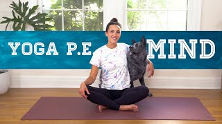 Yoga PE  Mind  12Minute Yoga For Kids [upl. by Andrien]