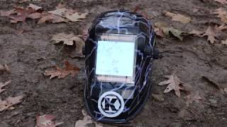 Welding Mask Review  Kobalt auto darkening welding Helmet video visual included 771595 SGY A11WH [upl. by Mrots]