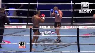 GLORY 3 Rome  Dzhabar Askerov Vs Warren Stevelmans Full Video [upl. by Hcire]